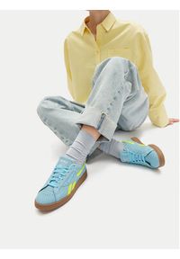 Reebok Sneakersy CLUB C GROUNDS UK 100221373 Niebieski. Kolor: niebieski. Materiał: skóra, zamsz. Model: Reebok Club #8