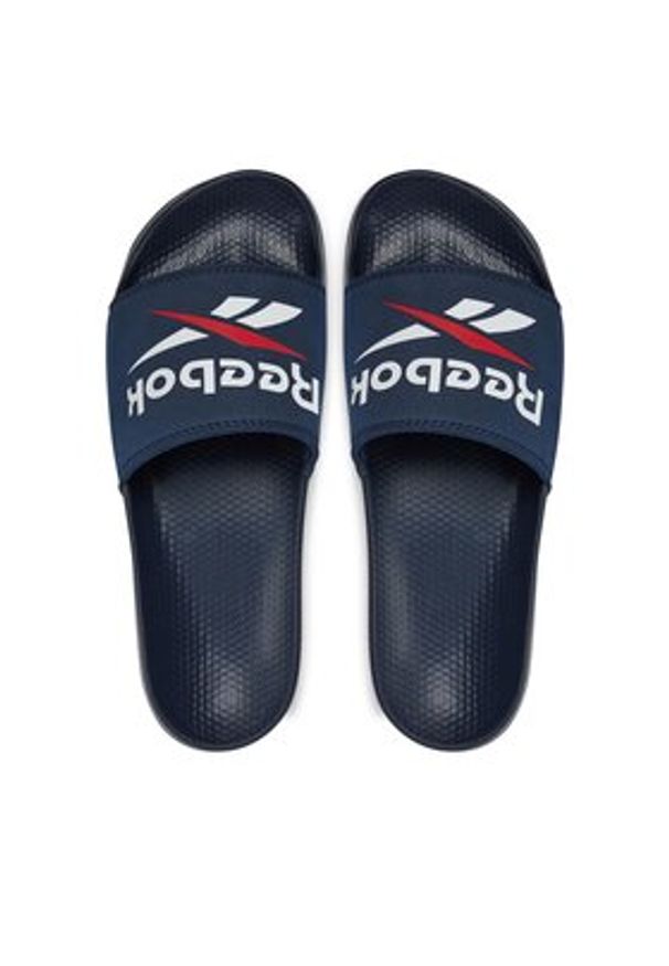 Reebok Klapki Fulgere 100039176 Granatowy. Kolor: niebieski