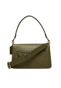 Coach Torebka CY919 Khaki. Kolor: brązowy. Materiał: skórzane #4