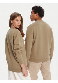 AMI PARIS Bluza HSW060.730 Khaki Regular Fit. Kolor: brązowy. Materiał: bawełna #4