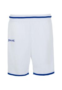 SPALDING - Szorty damskie Spalding Move. Kolor: niebieski, biały, wielokolorowy. Sport: fitness, koszykówka
