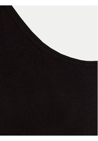 Gina Tricot Top 22470 Czarny Slim Fit. Kolor: czarny. Materiał: bawełna #8