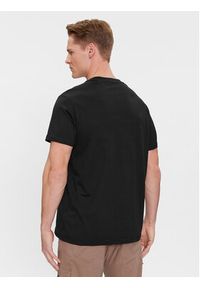 Guess T-Shirt Ss Cn Triangle Embro M4RI27 K8FQ4 Czarny Regular Fit. Kolor: czarny. Materiał: bawełna #3