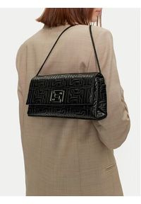 DKNY Torebka Delanie R34GBB12 Czarny. Kolor: czarny. Materiał: skórzane #3