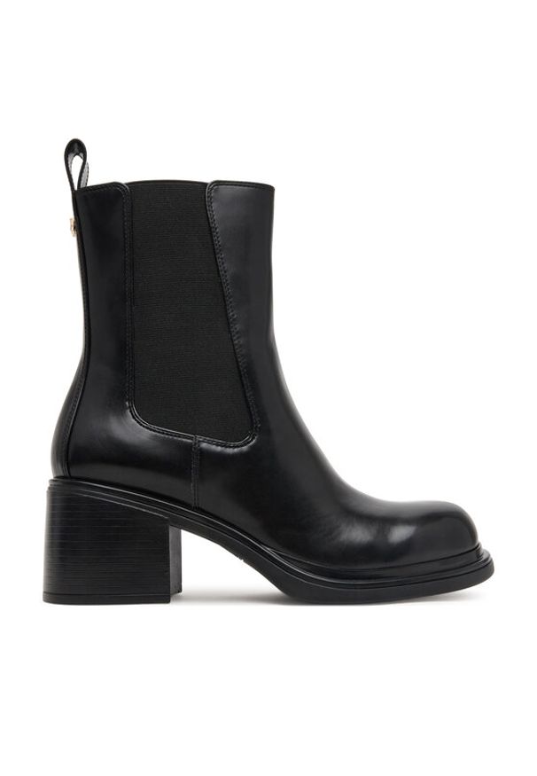Armani Exchange Botki XW001643 AF17474 UC001 Czarny. Kolor: czarny. Materiał: skóra