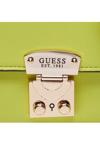 Guess Torebka HWVG92 25780 Zielony. Kolor: zielony. Materiał: skórzane