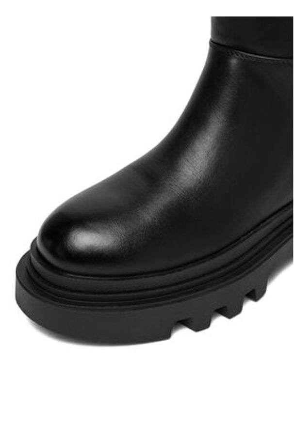 Juicy Couture Kozaki CEO-HY63020S-8 Czarny. Kolor: czarny. Materiał: materiał