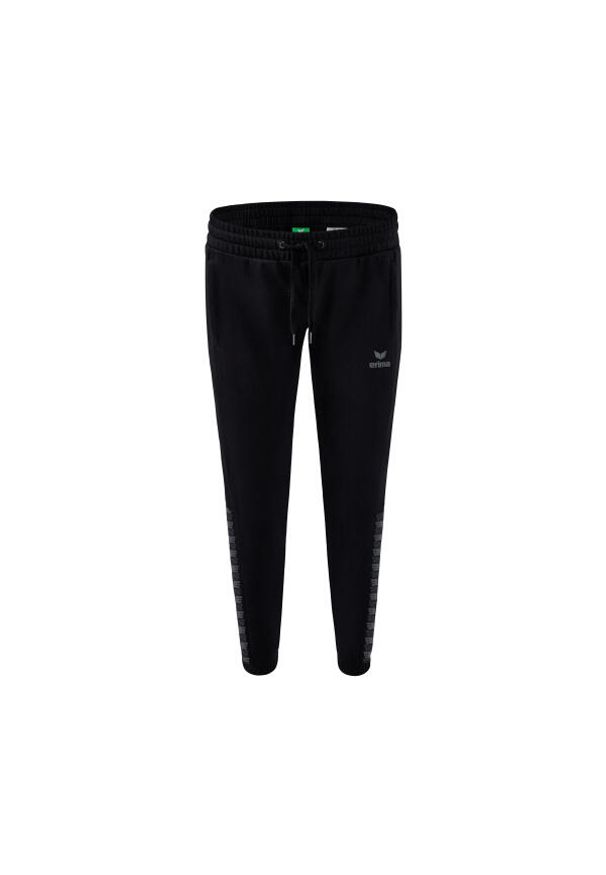 ERIMA - Damski strój do joggingu Erima Essential Team. Kolor: czarny. Sport: bieganie