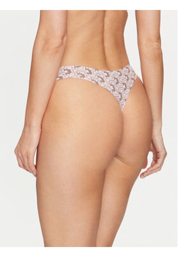 Chantelle Stringi Soft Stretch C11D90 Beżowy. Kolor: beżowy. Materiał: syntetyk