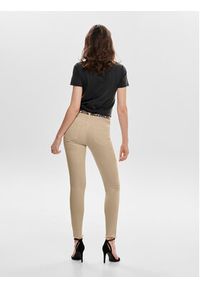 only - ONLY Jeansy 15183652 Beżowy Skinny Fit. Kolor: beżowy #2