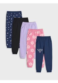 Sinsay - Spodnie dresowe 5 pack - wielobarwny. Materiał: dresówka. Długość: długie #1