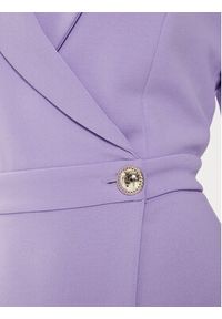 Rinascimento Sukienka koktajlowa CFC0118280003 Fioletowy Regular Fit. Kolor: fioletowy. Materiał: syntetyk. Styl: wizytowy #2