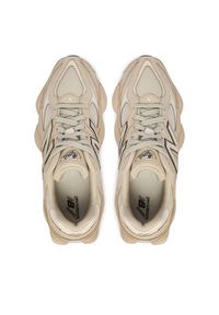 New Balance Sneakersy U906078T Beżowy. Kolor: beżowy. Materiał: zamsz, skóra #5