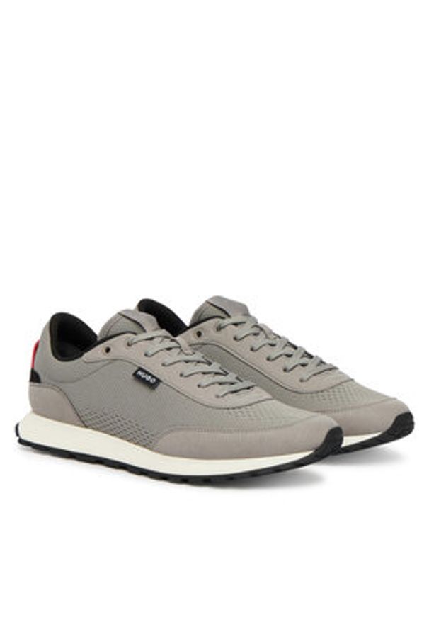 Hugo - HUGO Sneakersy Icelin 50563472 Szary. Kolor: szary. Materiał: materiał