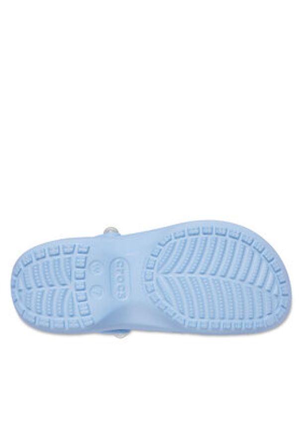 Crocs Klapki Classic Platform Pearl Clog 211231 Niebieski. Kolor: niebieski. Obcas: na platformie