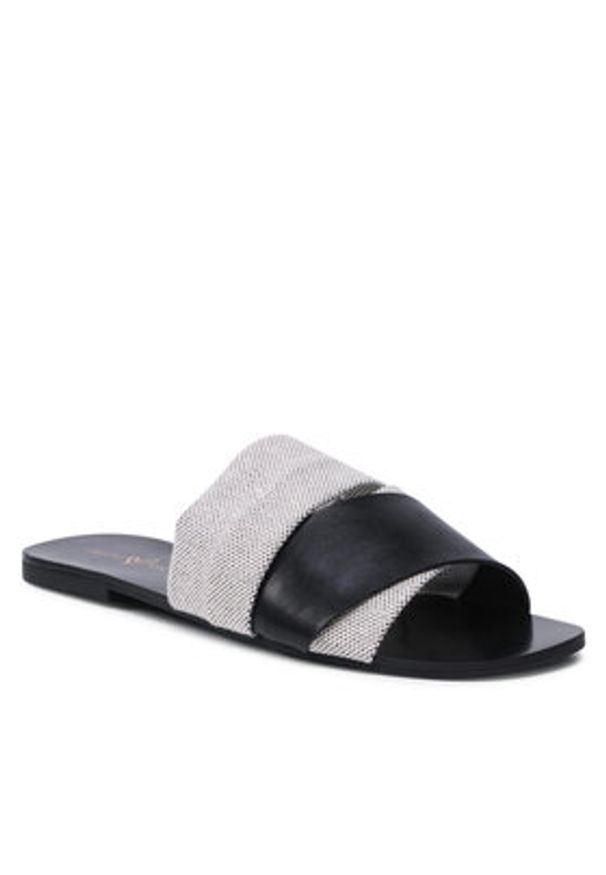 DeeZee Klapki LS5218-13 Beżowy. Kolor: beżowy. Materiał: materiał