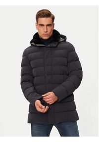 Hetrego - Hetregó Kurtka puchowa William 8N435R Szary Regular Fit. Kolor: szary. Materiał: syntetyk #6