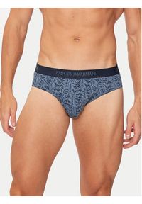 Emporio Armani Underwear Komplet 3 par slipów 111624 4F722 75536 Granatowy. Kolor: niebieski. Materiał: bawełna #8