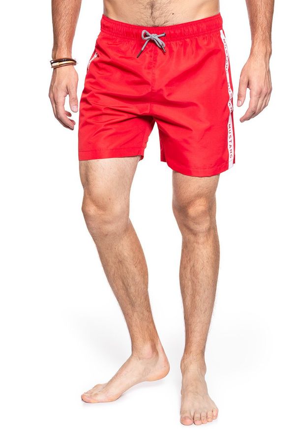 Mustang - SPODENKI MUSTANG Simon Swim Trunks 1009735 7130. Okazja: na plażę