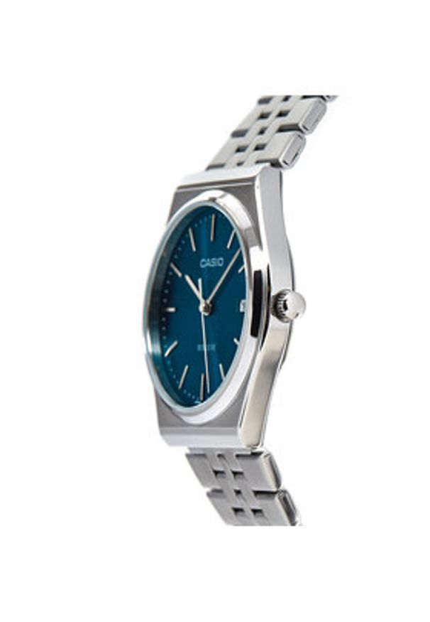 Casio Zegarek MTP-B145D-2A2VEF Srebrny. Kolor: srebrny