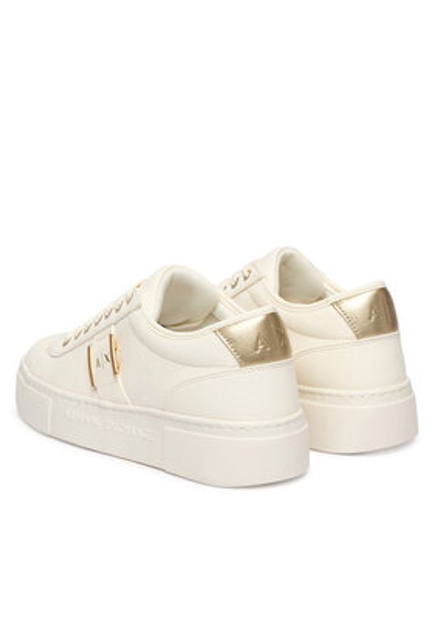 Armani Exchange Sneakersy XW002224 AF21429 MZ128 Biały. Kolor: biały. Materiał: skóra