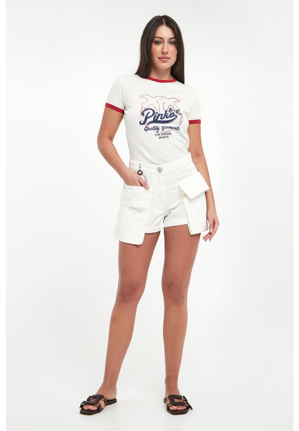 Pinko - T-shirt damski Imperia PINKO