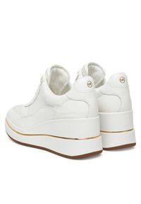 MICHAEL Michael Kors Sneakersy Emmy 43F5EMFS1L Biały. Kolor: biały. Materiał: skóra #4