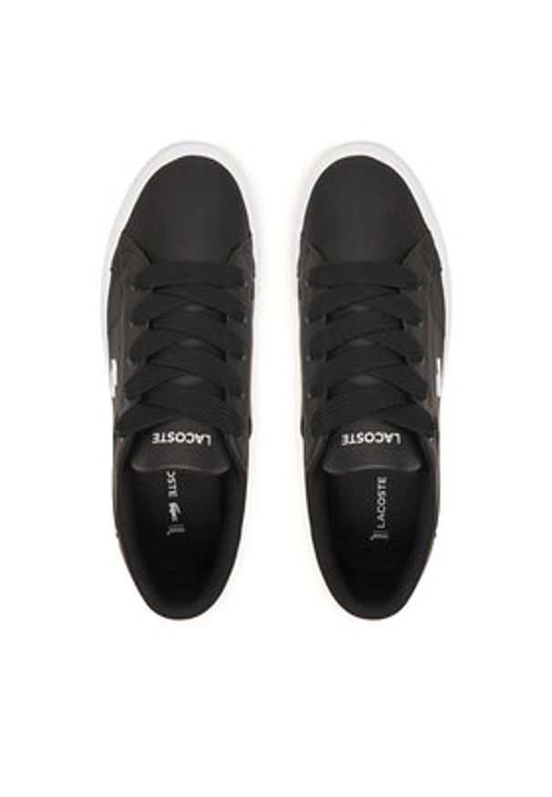 Lacoste Sneakersy Ziane 7-50CFA0035 Czarny. Kolor: czarny. Materiał: skóra