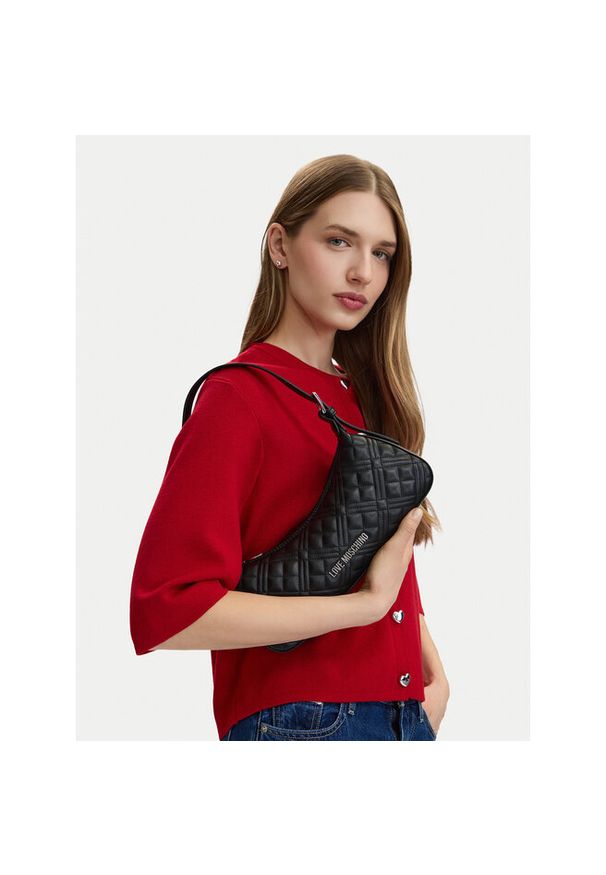 Love Moschino - Torebka LOVE MOSCHINO. Kolor: czarny