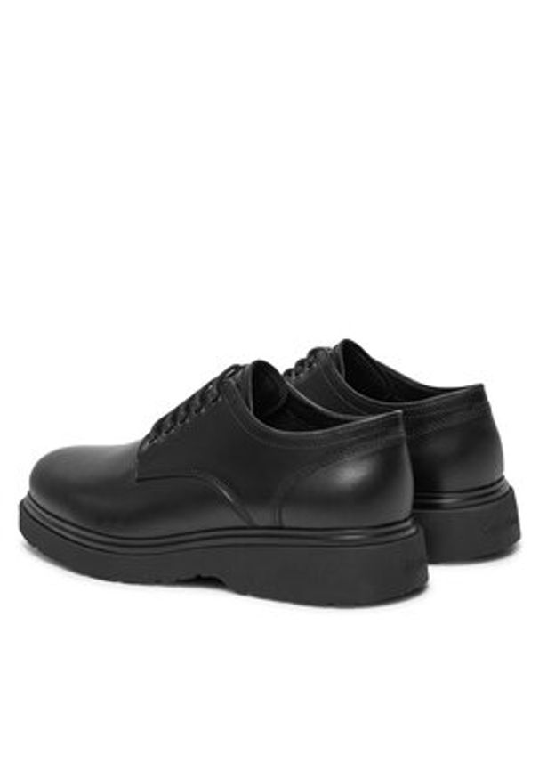Calvin Klein Półbuty HM0HM01574 Czarny. Kolor: czarny. Materiał: skóra