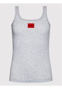 Hugo Top Red Label 50469665 Szary Slim Fit. Kolor: szary. Materiał: bawełna #3
