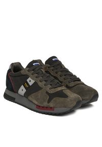 Blauer Sneakersy F5QUEENS01 Czarny. Kolor: czarny. Materiał: zamsz, skóra #5