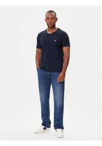 Emporio Armani Underwear Komplet 2 t-shirtów EM000392 AF14132 MB143 Granatowy Regular Fit. Kolor: niebieski. Materiał: bawełna #7