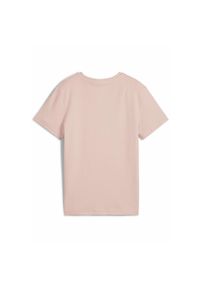 Puma - Damska koszulka HER PUMA Rose Quartz Pink. Kolor: różowy. Materiał: materiał. Wzór: haft