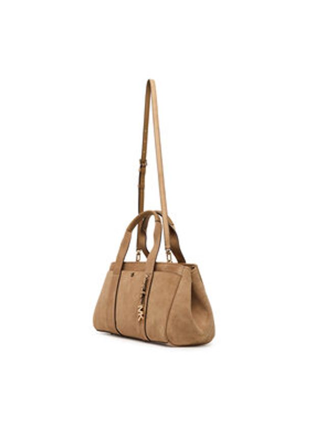 MICHAEL Michael Kors Torebka Romee 30F5G1ZS1S Brązowy. Kolor: brązowy. Materiał: skórzane, zamszowe