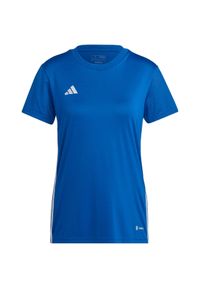 Adidas - Koszulka damska adidas Tabela 23 Jersey. Kolor: niebieski. Materiał: jersey #1