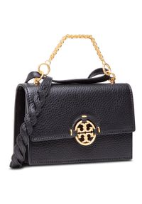 Tory Burch Torebka Miller Mini Bag 80532 Czarny. Kolor: czarny. Materiał: skórzane