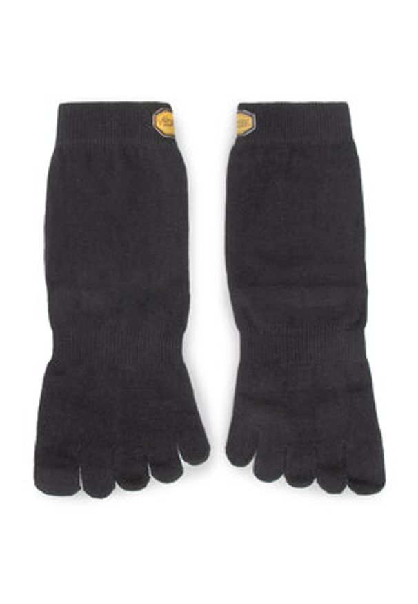 Vibram Fivefingers Skarpety Wysokie Unisex Blend Crew S15C01M Czarny. Kolor: czarny. Materiał: materiał