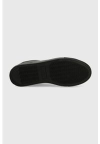 Armani Exchange buty kolor czarny. Zapięcie: sznurówki. Kolor: czarny. Materiał: guma #2