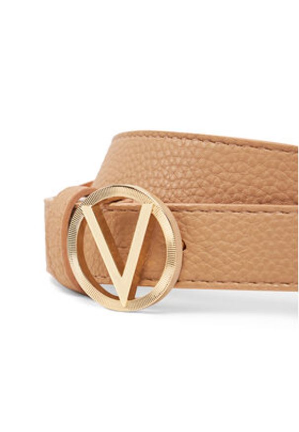 VALENTINO - Valentino Pasek VCS7VQ04 Beżowy. Kolor: beżowy. Materiał: skóra