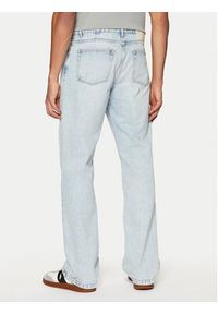 AMI PARIS Jeansy UTR500.DE0027 Niebieski Straight Fit. Kolor: niebieski #5