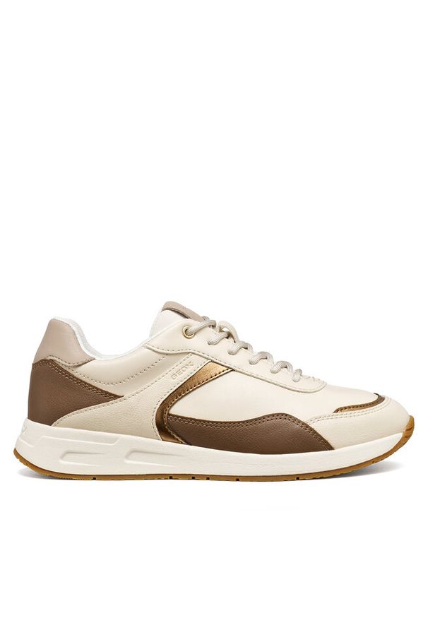 Sneakersy Geox. Kolor: beżowy
