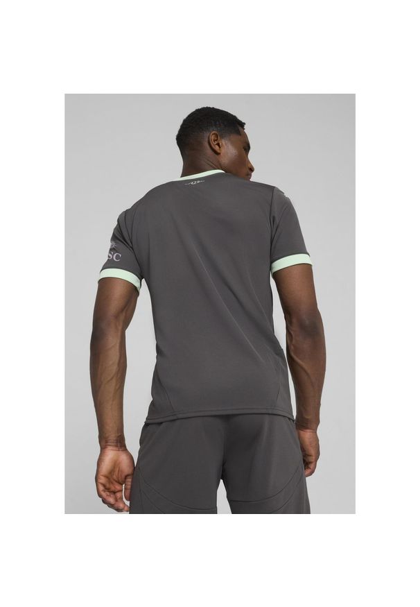 T-Shirt Puma AC Milan Replika Trzeciej Koszulki Dla Dorosłych. Kolor: zielony, wielokolorowy, szary