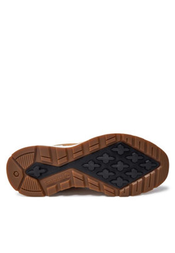 Timberland Sneakersy Sprint Trekker M Id Lace Up 0A6CPS Brązowy. Kolor: brązowy. Materiał: zamsz, skóra. Sport: bieganie