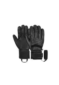 Rękawice unisex Reusch Classic Pro narciarskie skórzane. Kolor: czarny. Materiał: poliester, skóra. Sport: narciarstwo #1