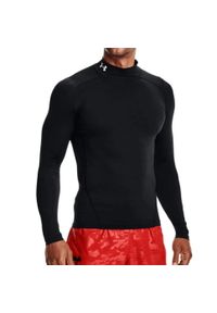 Koszulka treningowa męska Under Armour Heatgear Mock. Kolor: czarny, biały, wielokolorowy. Długość rękawa: długi rękaw. Długość: długie. Sport: bieganie