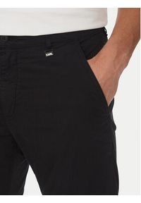 Karl Lagerfeld - KARL LAGERFELD Szorty materiałowe 265812 552829 Czarny Regular Fit. Kolor: czarny. Materiał: bawełna #2