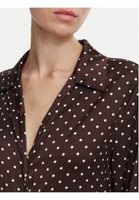 Guess Koszula W6YH23 W2946 Brązowy Regular Fit. Kolor: brązowy. Materiał: syntetyk #3