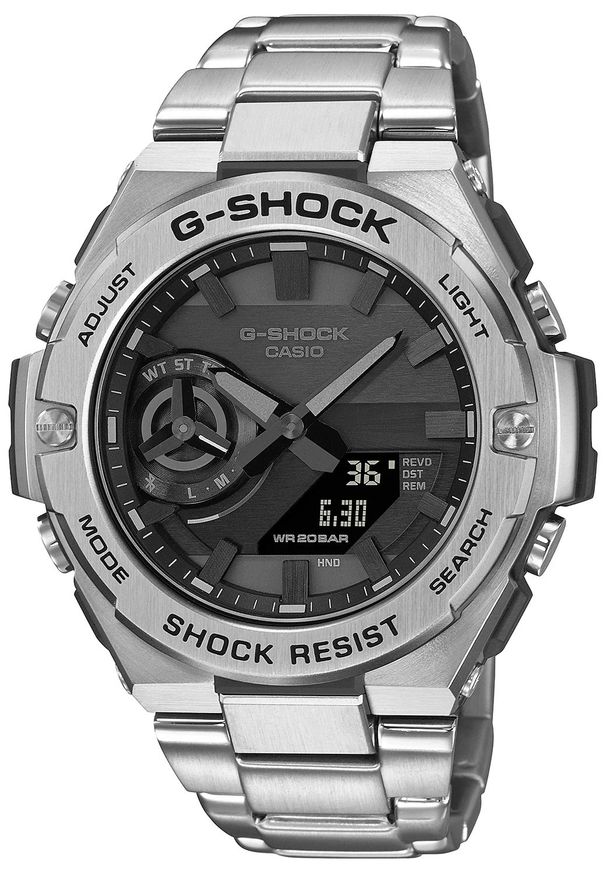 G-Shock - Zegarek Męski G-SHOCK G Steel G-STEEL PREMIUM GST-B500D-1A1ER. Styl: elegancki, sportowy