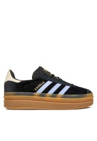 Adidas - adidas Sneakersy Gazelle Bold JR5965 Czarny. Kolor: czarny. Materiał: skóra, zamsz. Model: Adidas Gazelle